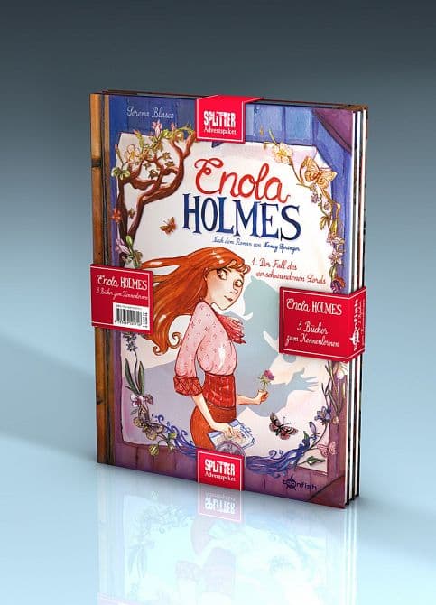 Cover Art for ADVENTSPAKET: ENOLA HOLMES BAND 1-3