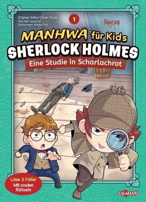 Cover Art for MANHWA FÜR KIDS-SHERLOCK HOLMES