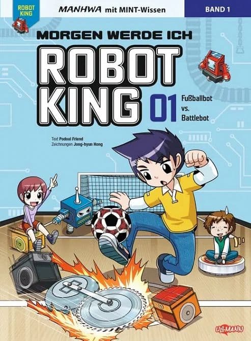 Cover Art for MANHWA MIT COOLEM MINT-WISSEN: MORGEN WERDE ICH ROBOT KING