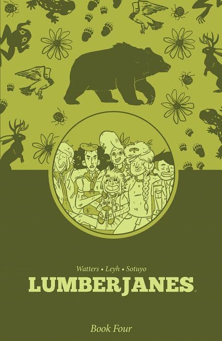 Cover Art for LUMBERJANES BOOK FOUR HC