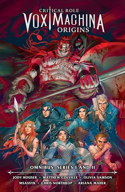 Cover Art for CRITICAL ROLE VOX MACHINA ORIGINS OMNIBUS-SERIES I AND II TP