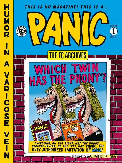 Cover Art for EC ARCHIVES PANIC VOLUME 01 TP