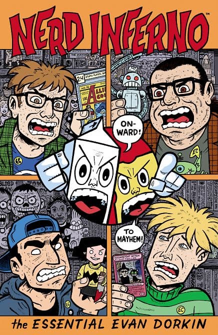 Cover Art for NERD INFERNO THE ESSENTIAL EVAN DORKIN TP