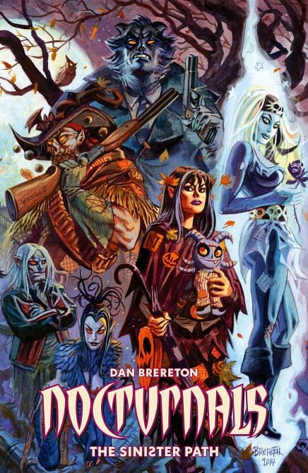 Cover Art for NOCTURNALS THE SINISTER PATH TP