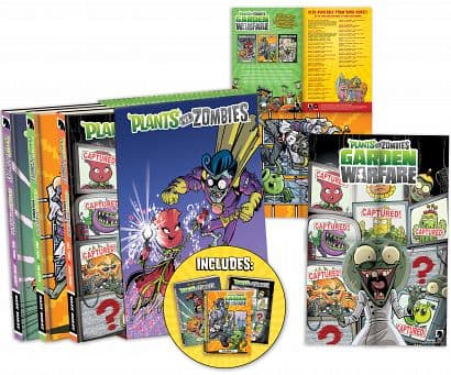 Cover Art for PLANTS VS. ZOMBIES THE GARDEN WARFARE TRILOGY BOXED SET HC