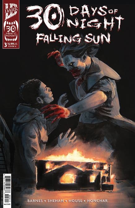 Cover Art for 30 DAYS OF NIGHT FALLING SUN