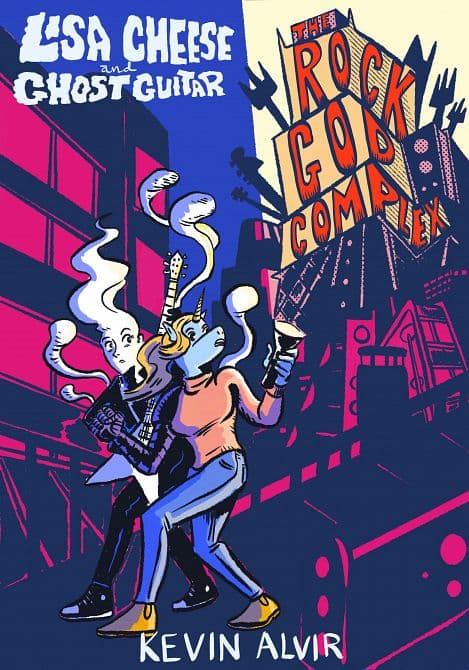 Cover Art for LISA CHEESE AND GHOST GUITAR ( BOOK 02 ) THE ROCK GOD COMPLEX TP