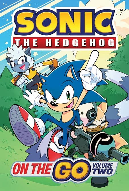 Cover Art for SONIC THE HEDGEHOG ON THE GO, VOL. 02 TP