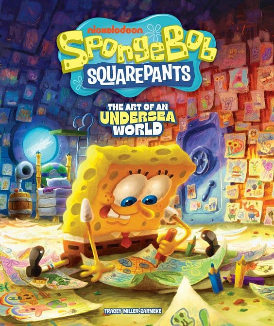 Cover Art for SPONGEBOB SQUAREPANTS THE ART OF AN UNDERSEA WORLD HC