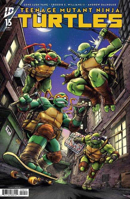Cover Art for TEENAGE MUTANT NINJA TURTLES