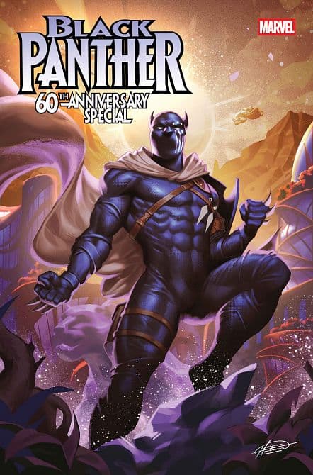 Cover Art for BLACK PANTHER 60TH ANNIVERSARY SPECIAL