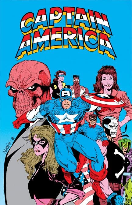 Cover Art for CAPTAIN AMERICA BY MARK GRUENWALD OMNIBUS VOL. 03 RON LIM COVER HC