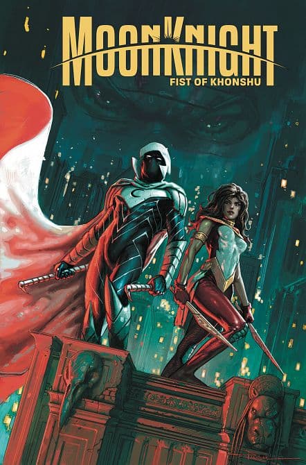 Cover Art for MOON KNIGHT FIST OF KHONSHU VOL. 03-WE'RE OUTTA HERE TP