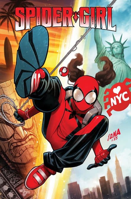 Cover Art for SPIDER-GIRL BREATHE THROUGH THE FIRE TP