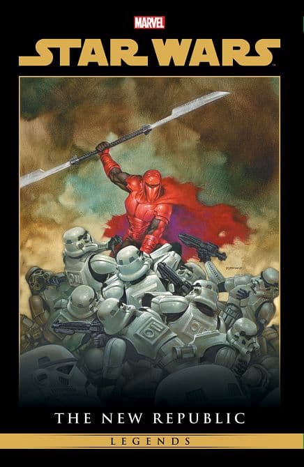 Cover Art for STAR WARS LEGENDS THE NEW REPUBLIC OMNIBUS VOL. 03 DAVE DORMAN CRIMSON EMPIRE COVER HC