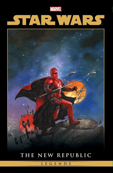 Cover Art for STAR WARS LEGENDS THE NEW REPUBLIC OMNIBUS VOL. 03 DAVE DORMAN EMPIRE LOST COVER [ DM ONLY ] HC