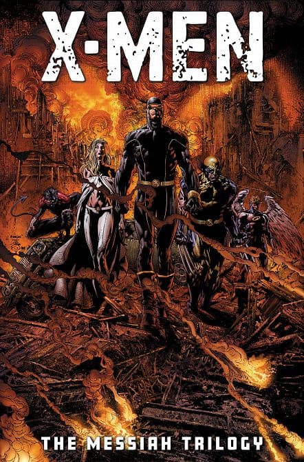Cover Art for X-MEN THE MESSIAH TRILOGY OMNIBUS DAVID FINCH COVER HC