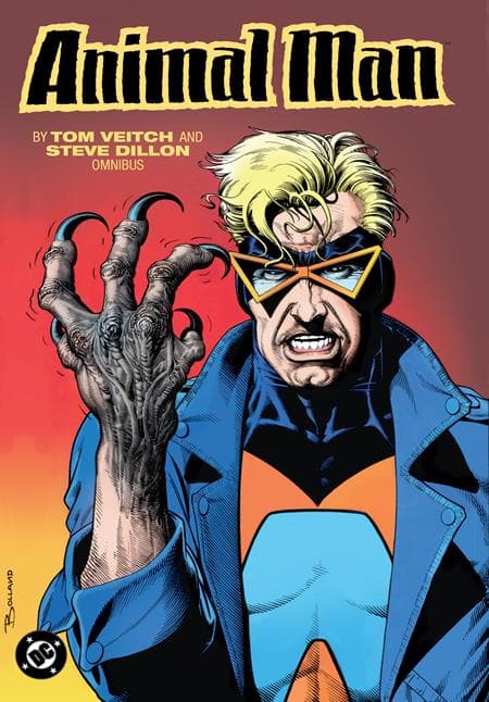 Cover Art for ANIMAL MAN BY TOM VEITCH AND STEVE DILLON OMNIBUS HC