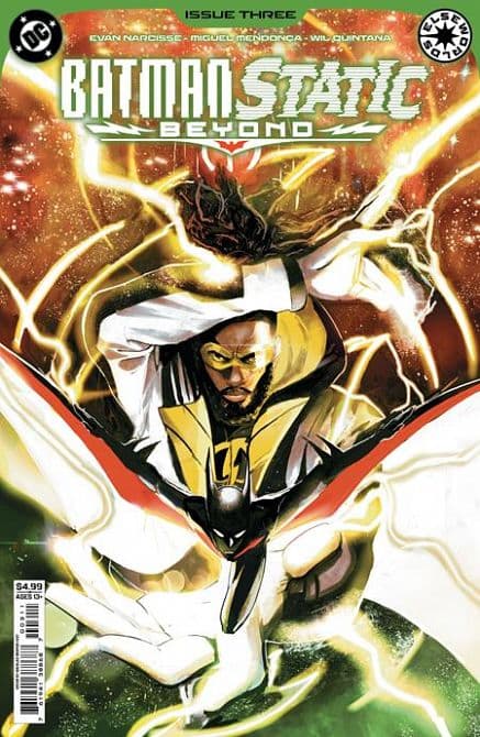 Cover Art for BATMAN STATIC BEYOND