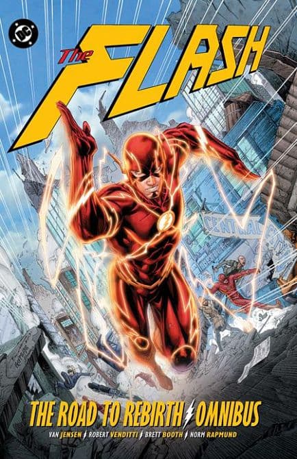 Cover Art for FLASH THE ROAD TO REBIRTH OMNIBUS HC
