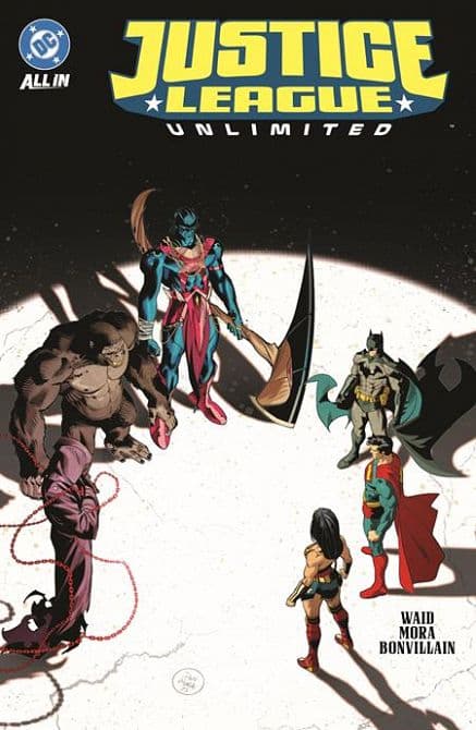 Cover Art for JUSTICE LEAGUE UNLIMITED HC VOL 02 THE OMEGA ACT