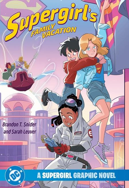 Cover Art for SUPERGIRLS FAMILY VACATION A SUPERGIRL GRAPHIC NOVEL TP
