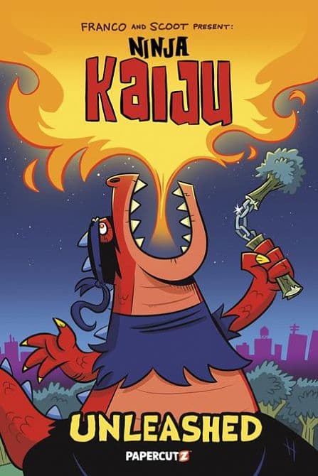 Cover Art for NINJA KAIJU HC