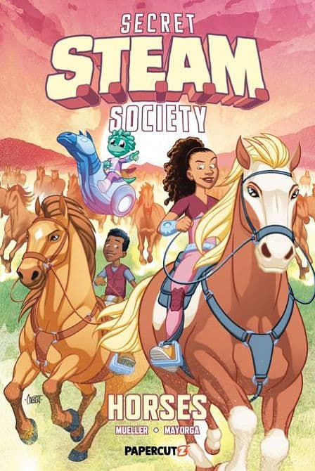 Cover Art for SECRET STEAM SOCIETY HC HORSES