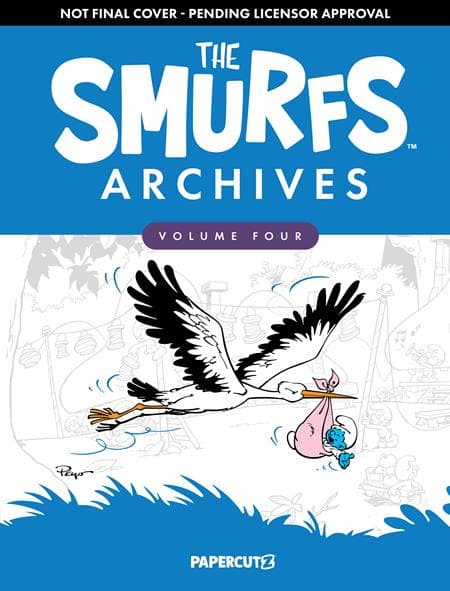 Cover Art for THE SMURFS ARCHIVES HC VOL 04
