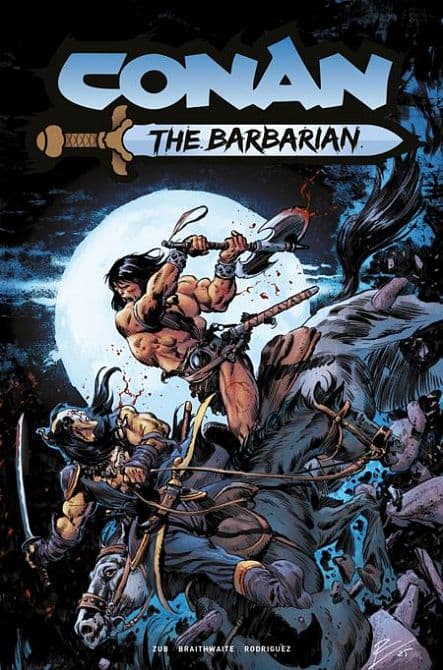 Cover Art for CONAN THE BARBARIAN