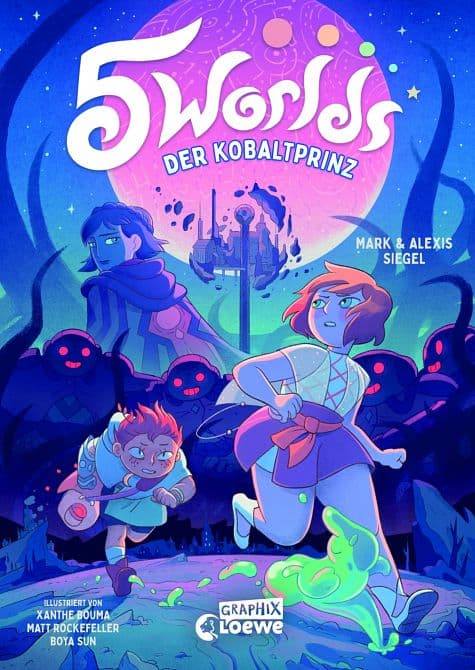 Cover Art for 5 WORLDS