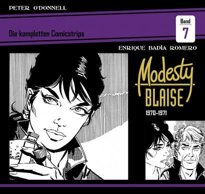 Cover Art for MODESTY BLAISE