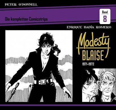 Cover Art for MODESTY BLAISE