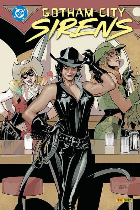 Cover Art for GOTHAM CITY SIRENS-DIE COWGIRLS VON GOTHAM ( HARDCOVER )