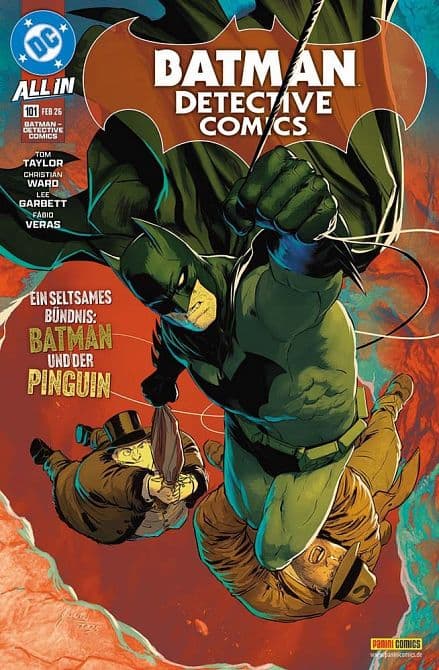 Cover Art for BATMAN-DETECTIVE COMICS ( REBIRTH )