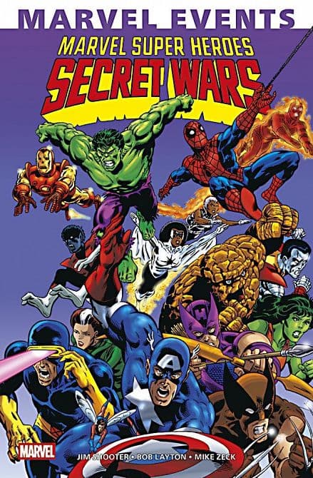 Cover Art for MARVEL EVENTS-MARVELS SUPER HEROES SECRET WARS