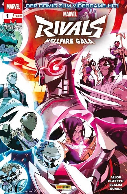 Cover Art for MARVEL RIVALS-HELLFIRE GALA