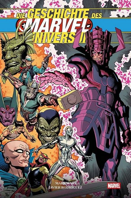 Cover Art for DIE GESCHICHTE DES MARVEL-UNIVERSUMS