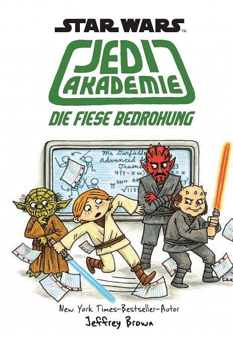 Cover Art for STAR WARS: JEDI AKADEMIE-DIE FIESE BEDROHUNG