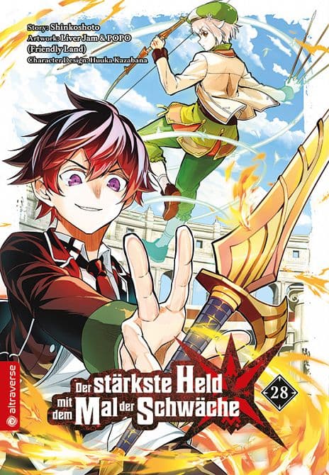 Cover Art for DER STÄRKSTE HELD MIT DEM MAL DER SCHWÄCHE
