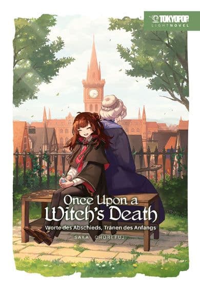 Cover Art for ONCE UPON A WITCH’S DEATH LIGHT NOVEL
