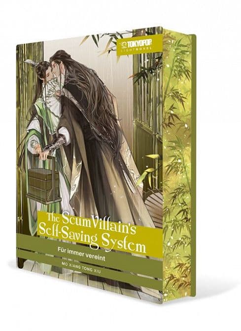 Cover Art for THE SCUM VILLAIN’S SELF-SAVING SYSTEM LIGHT NOVEL ( HC )