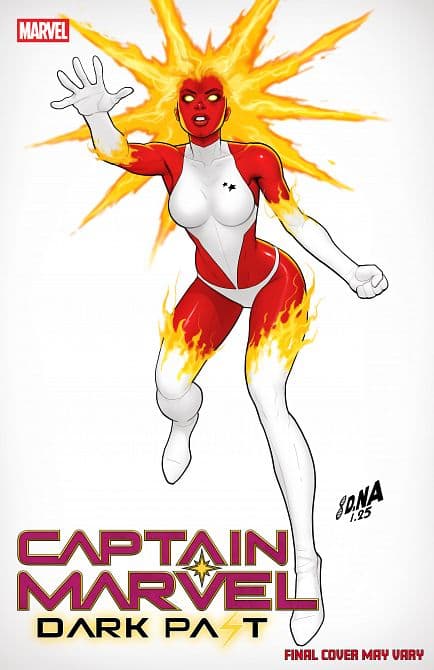 Cover Art for CAPTAIN MARVEL DARK PAST