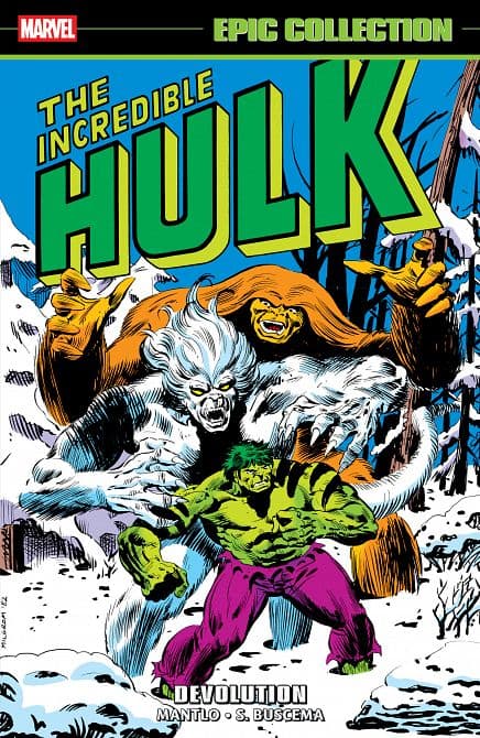 Cover Art for INCREDIBLE HULK EPIC COLLECTION DEVOLUTION TP