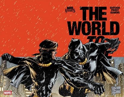 Cover Art for MARVEL KNIGHTS THE WORLD TO COME