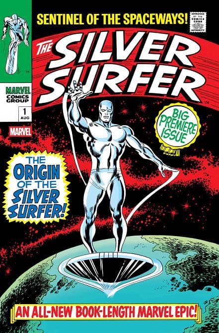 Cover Art for SILVER SURFER FACSIMILE EDITION