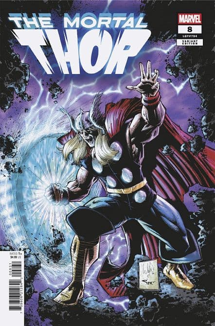 Cover Art for MORTAL THOR