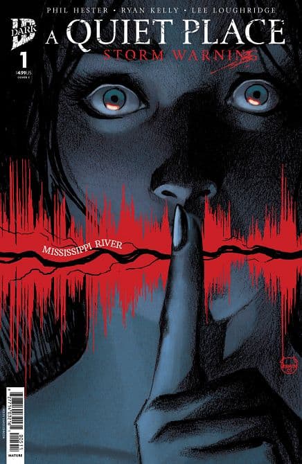 Cover Art for A QUIET PLACE STORM WARNING