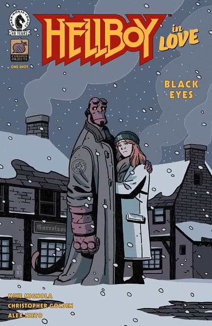 Cover Art for HELLBOY IN LOVE BLACK EYES ONE-SHOT ( ALEX NIETO )