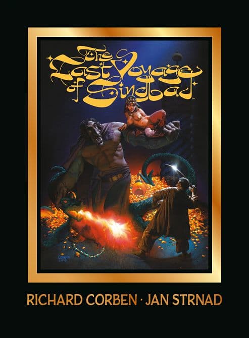 Cover Art for LAST VOYAGE OF SINDBAD HC
